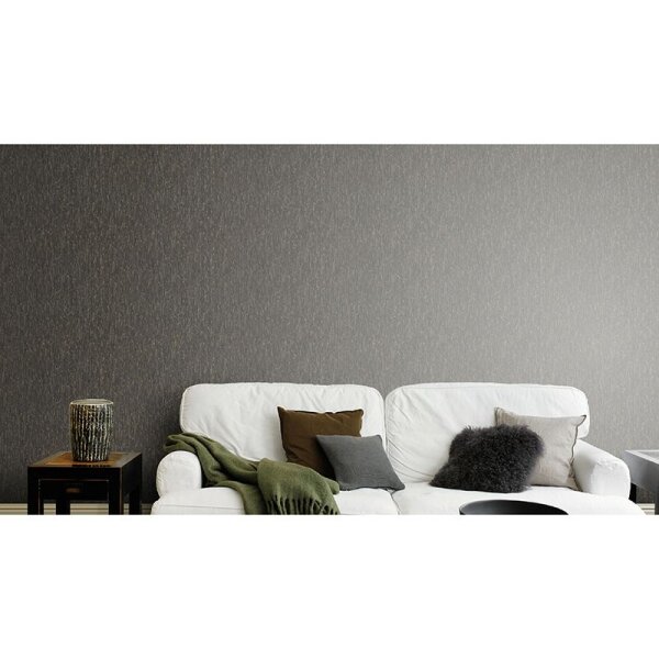 Tapete Gold, Kupfer, Schwarz, Anthrazit Rasch Vliestapete (844269)