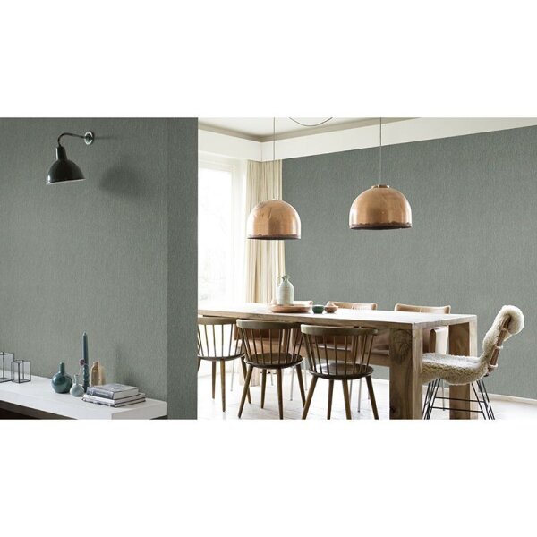 Tapete Gold, Kupfer, Grün Rasch Vliestapete (844245)