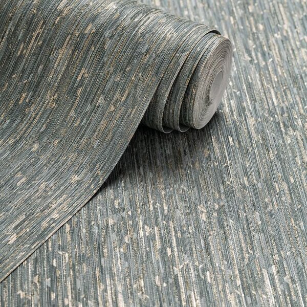 Tapete Gold, Kupfer, Grün Rasch Vliestapete (844245)