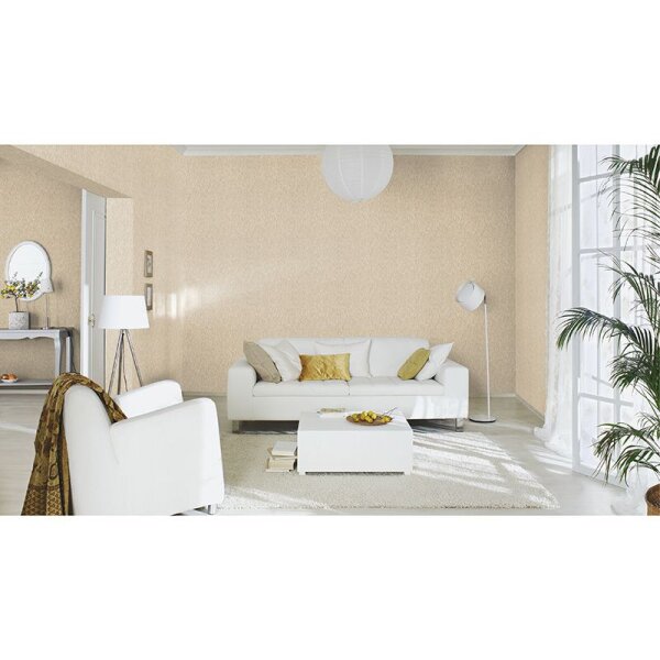 Tapete Beige, Creme, Gold, Kupfer Rasch Vliestapete (844238)