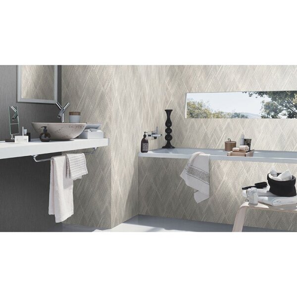 Tapete Grau, Silber Rasch Vliestapete (844115)