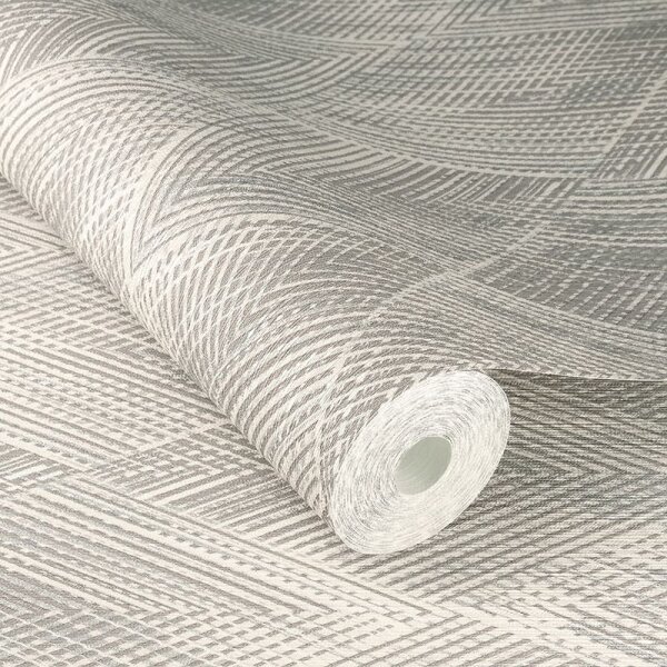 Tapete Grau, Silber Rasch Vliestapete (844115)