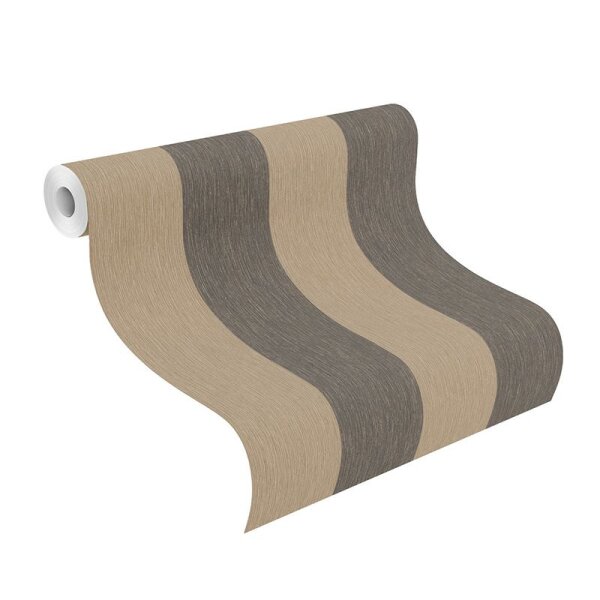 Tapete Braun, Schwarz, Anthrazit Rasch Vliestapete (844030)