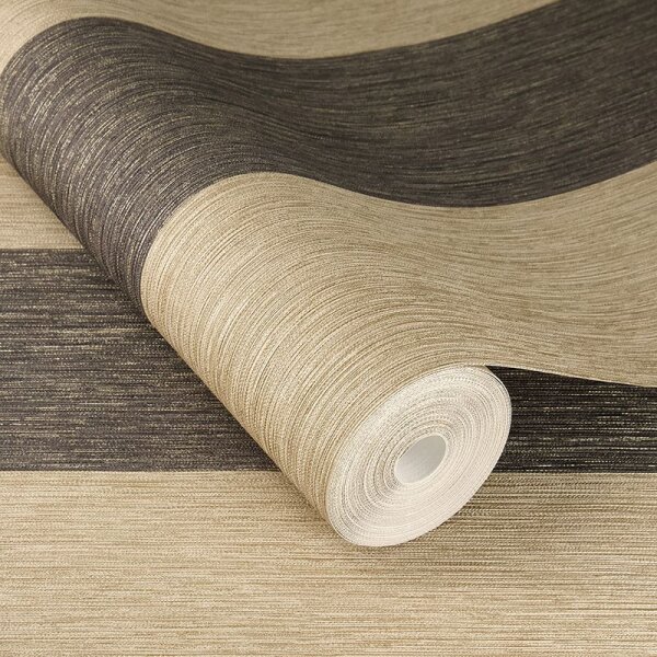 Tapete Braun, Schwarz, Anthrazit Rasch Vliestapete (844030)