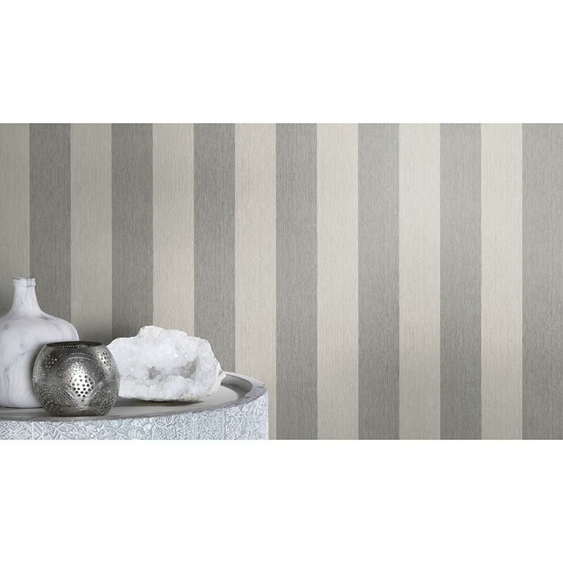 Tapete Grau, Silber Rasch Vliestapete (844009)