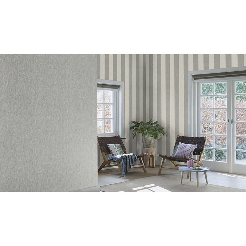 Tapete Grau, Silber Rasch Vliestapete (844009)