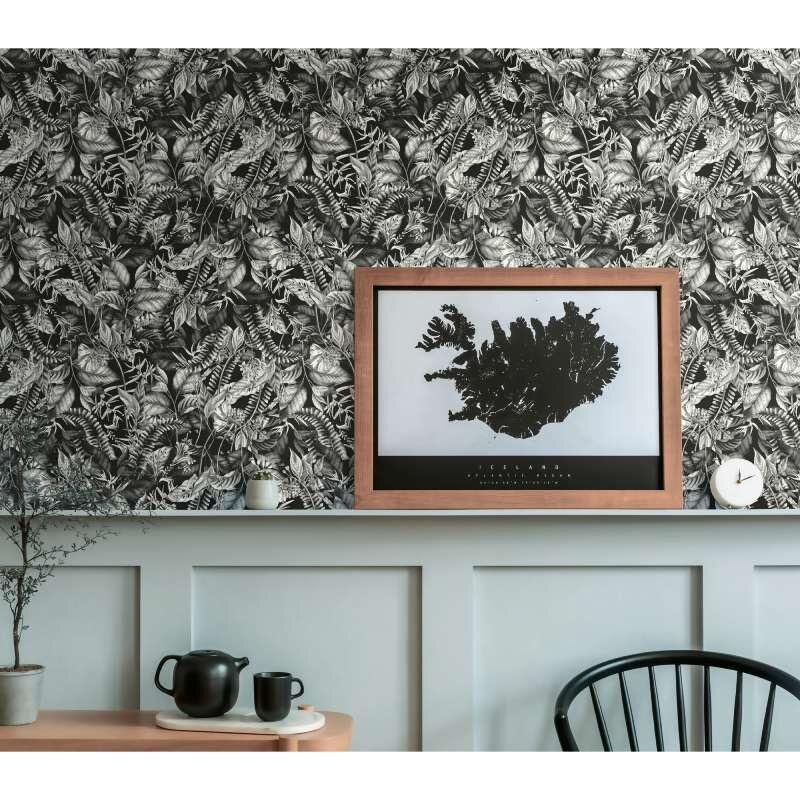 Tapete Schwarz-Weiß livingwalls Vliestapete (394252)