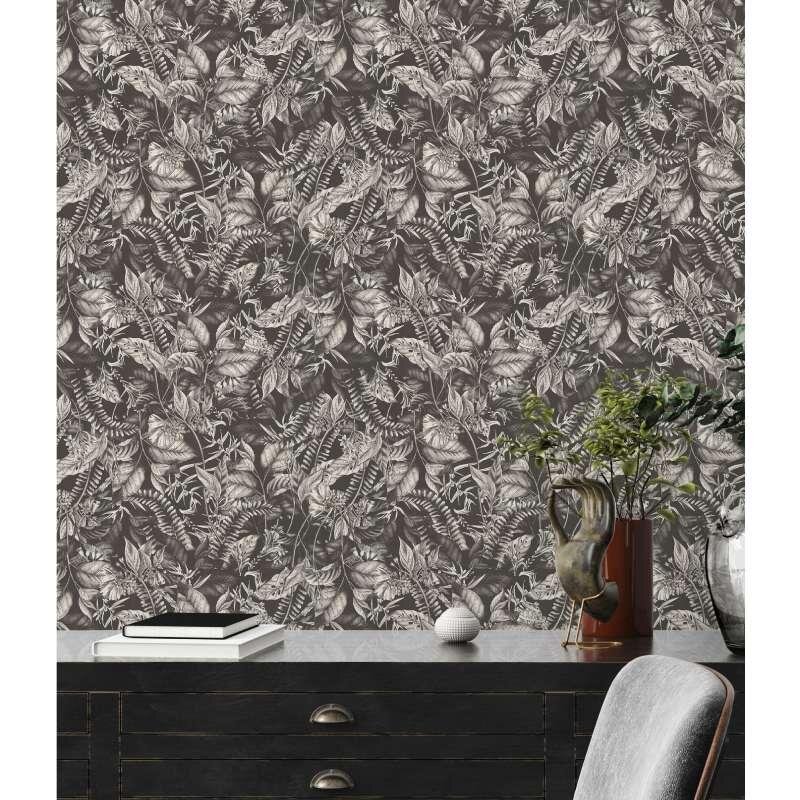 Tapete Schwarz-Weiß livingwalls Vliestapete (394252)