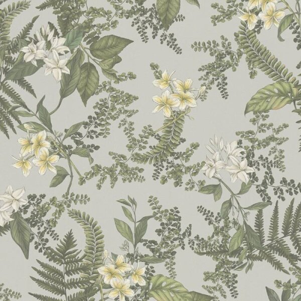 Tapete Grau, Grün livingwalls Vliestapete (394242)