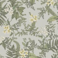 Tapete Grau, Gr&uuml;n livingwalls Vliestapete (394242)