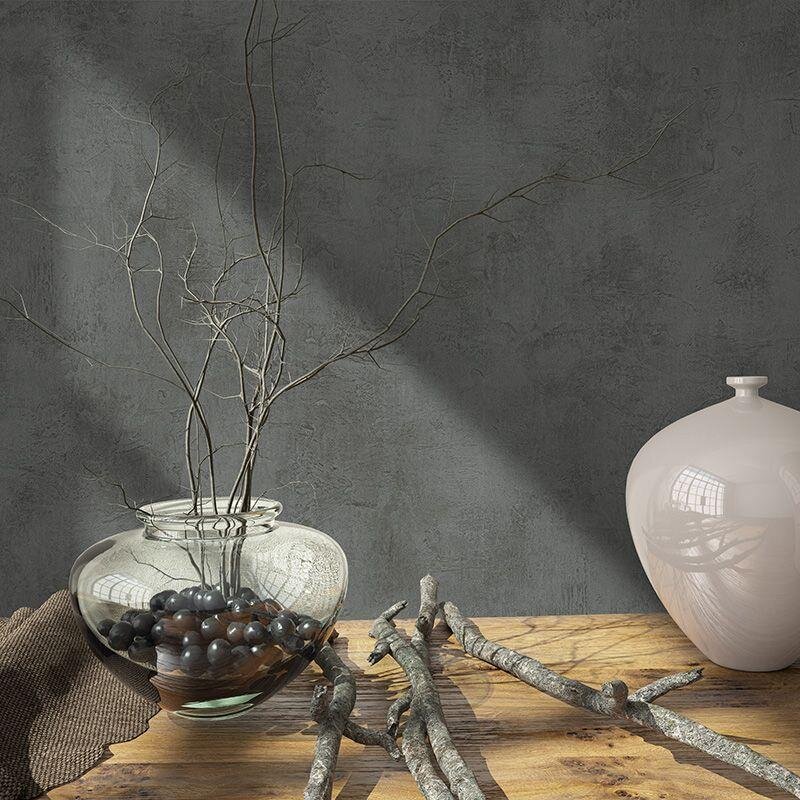 Tapete Grau, Silber Marburg Vliestapete (34193)