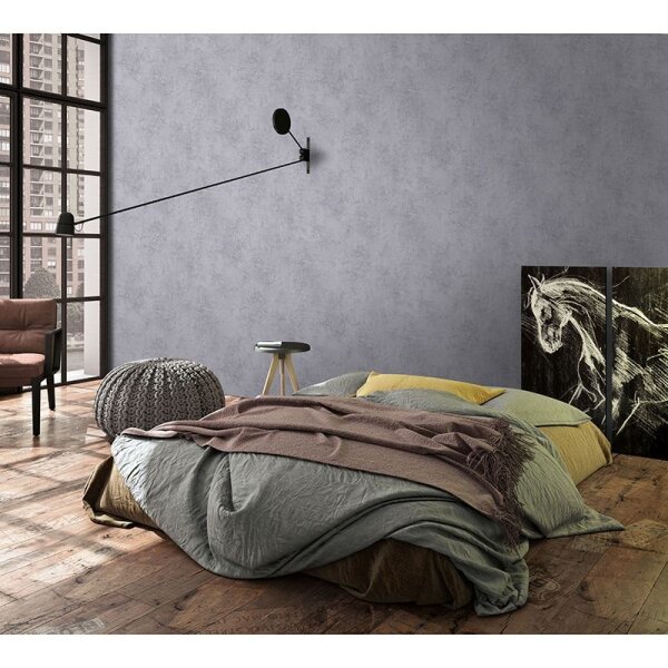 Tapete Grau, Silber Marburg Vliestapete (34187)