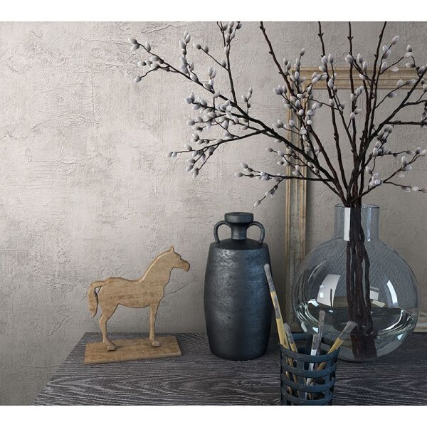 Tapete Grau, Silber Marburg Vliestapete (34186)