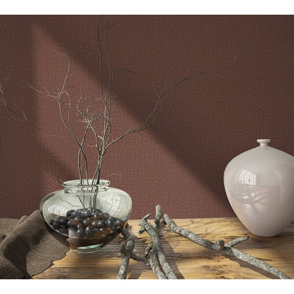 Tapete Braun, Rot Marburg Vliestapete (34179)