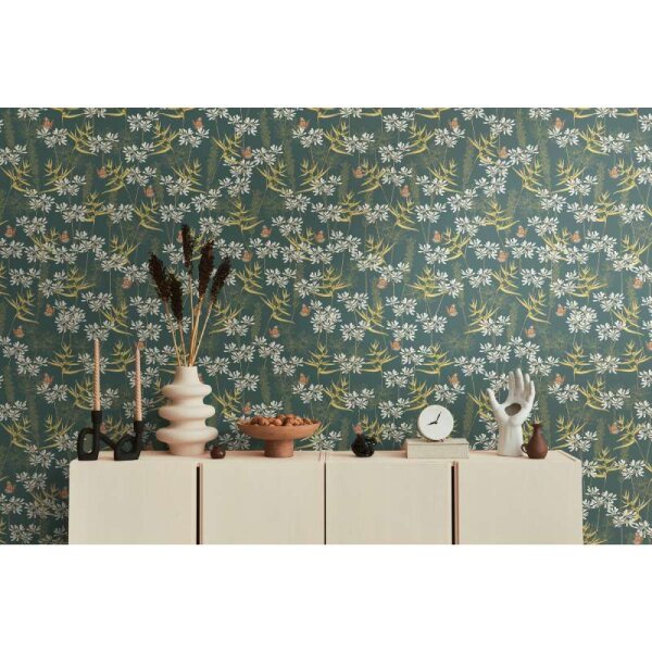 Tapete Grün livingwalls Vliestapete (394232)