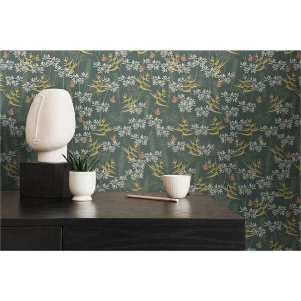 Tapete Grün livingwalls Vliestapete (394232)