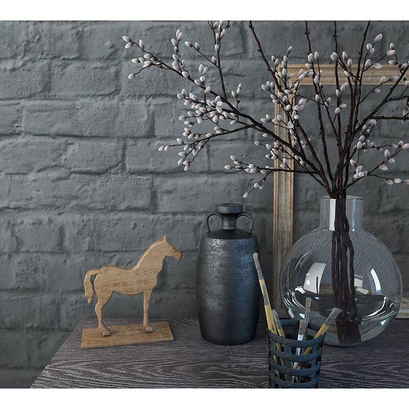 Tapete Grau, Silber Marburg Vliestapete (34170)