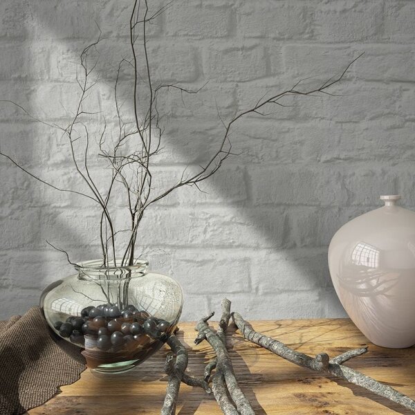 Tapete Grau, Silber Marburg Vliestapete (34166)