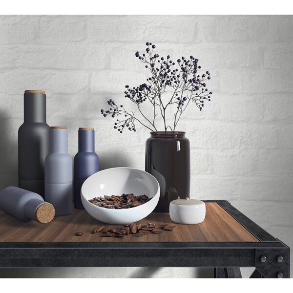 Tapete Grau, Silber, Weiß Marburg Vliestapete (34165)