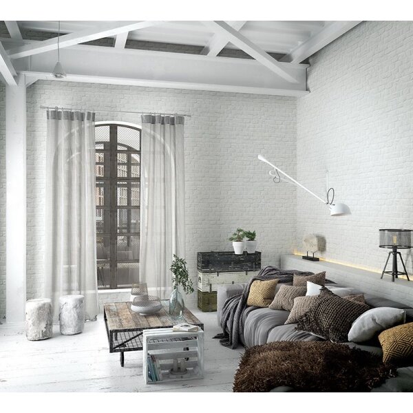 Tapete Grau, Silber, Weiß Marburg Vliestapete (34165)