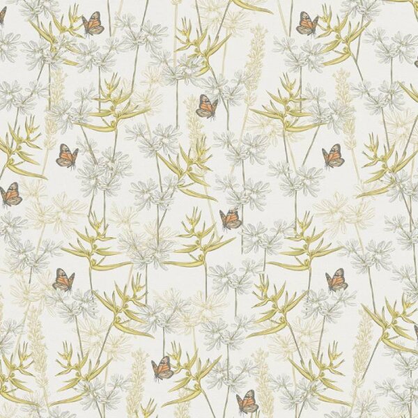 Tapete Grün, Weiß livingwalls Vliestapete (394231)