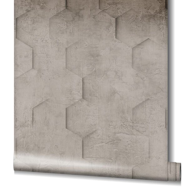 Tapete Braun, Grau, Silber Marburg Vliestapete (34162)