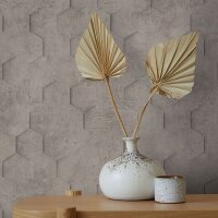 Tapete Braun, Grau, Silber Marburg Vliestapete (34162)