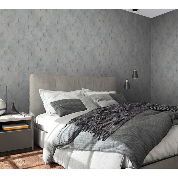 Tapete Grau, Silber Marburg Vliestapete (34160)