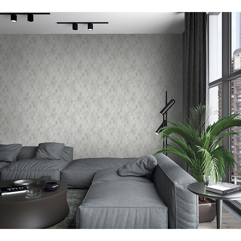 Tapete Grau, Silber Marburg Vliestapete (34159)