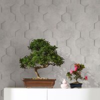 Tapete Grau, Silber Marburg Vliestapete (34159)