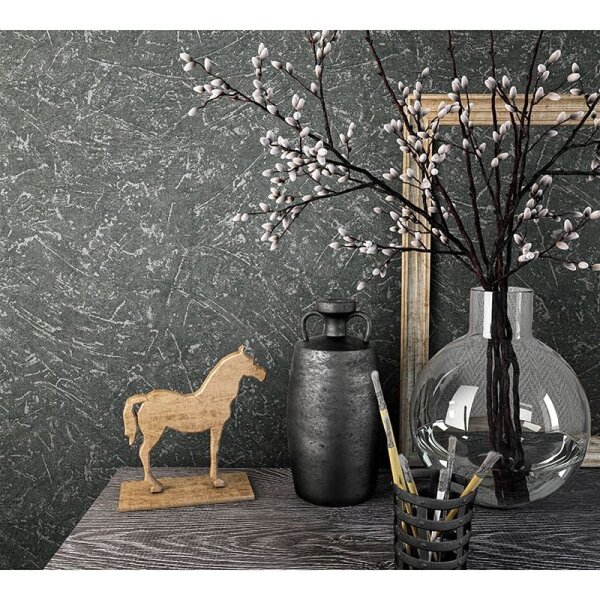 Tapete Grau, Silber Marburg Vliestapete (34156)