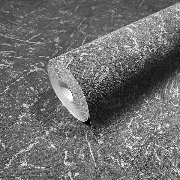 Tapete Grau, Silber Marburg Vliestapete (34156)