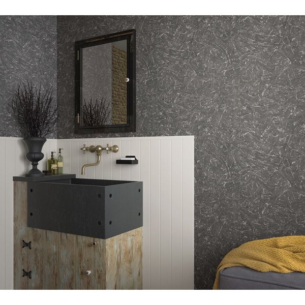 Tapete Grau, Silber Marburg Vliestapete (34156)