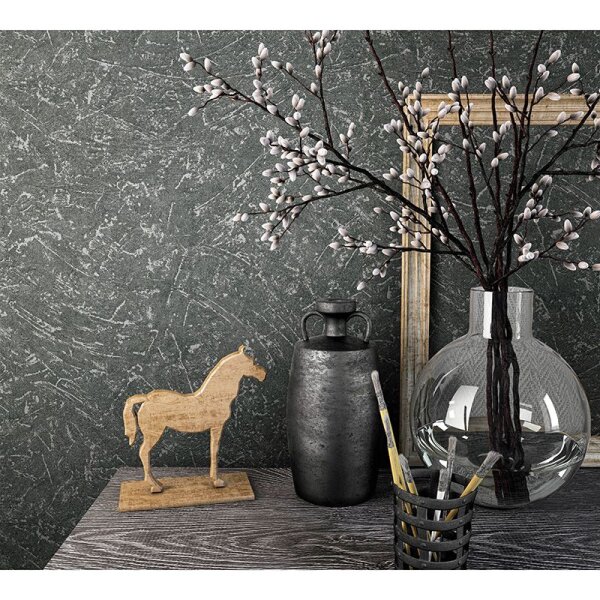 Tapete Grau, Silber Marburg Vliestapete (34156)