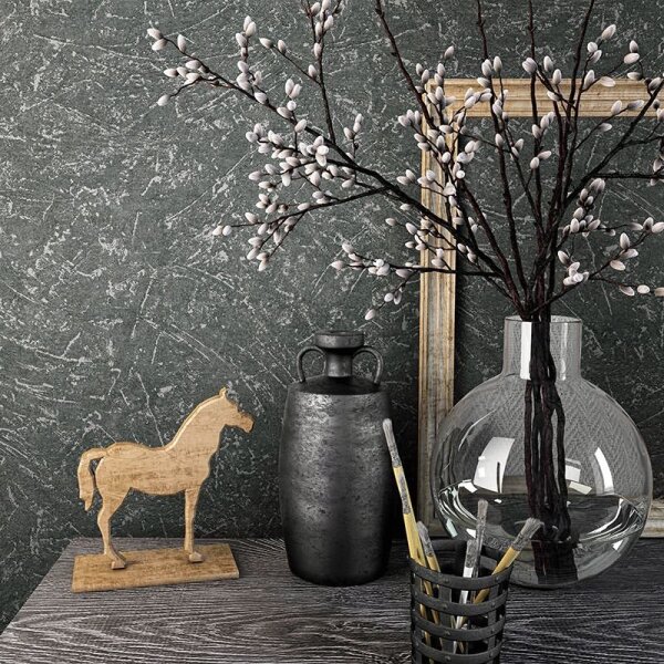 Tapete Grau, Silber Marburg Vliestapete (34156)