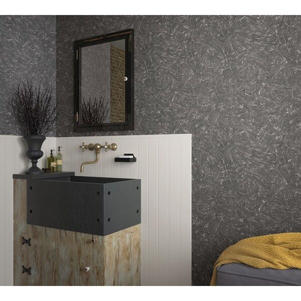 Tapete Grau, Silber Marburg Vliestapete (34156)