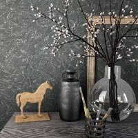 Tapete Grau, Silber Marburg Vliestapete (34156)