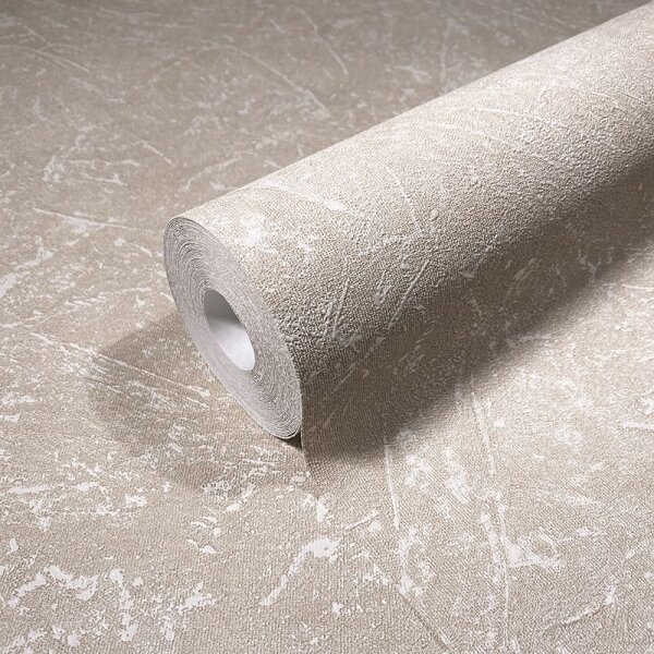 Tapete Beige, Creme, Braun Marburg Vliestapete (34154)