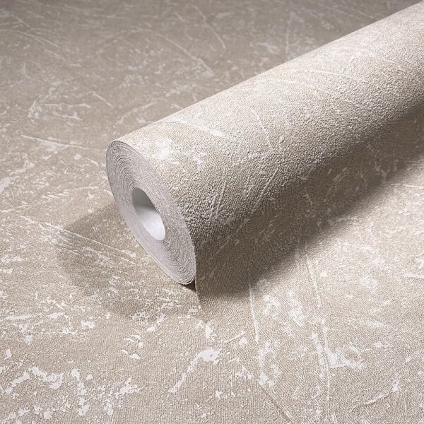 Tapete Beige, Creme, Braun Marburg Vliestapete (34154)