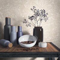 Tapete Beige, Creme, Braun Marburg Vliestapete (34154)