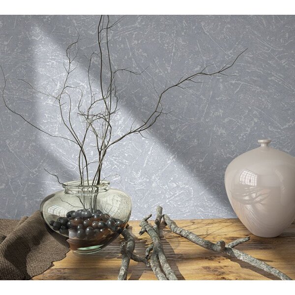 Tapete Grau, Silber Marburg Vliestapete (34153)