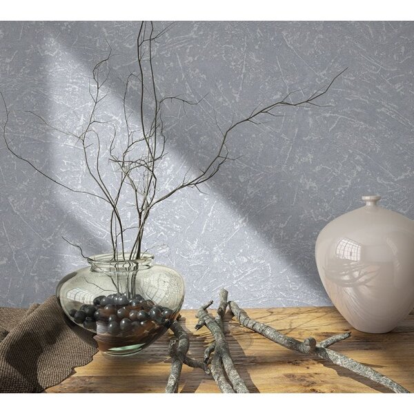 Tapete Grau, Silber Marburg Vliestapete (34153)