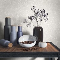 Tapete Grau, Silber, Wei&szlig; Marburg Vliestapete (34152)