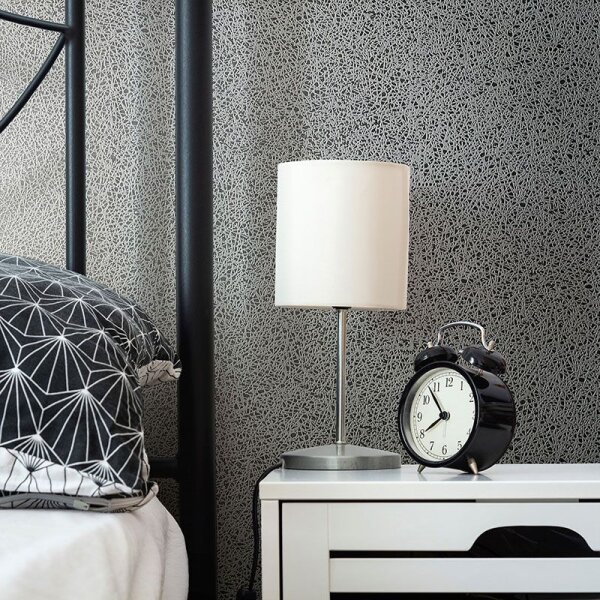 Tapete Grau, Silber Novamur Vliestapete (82335)