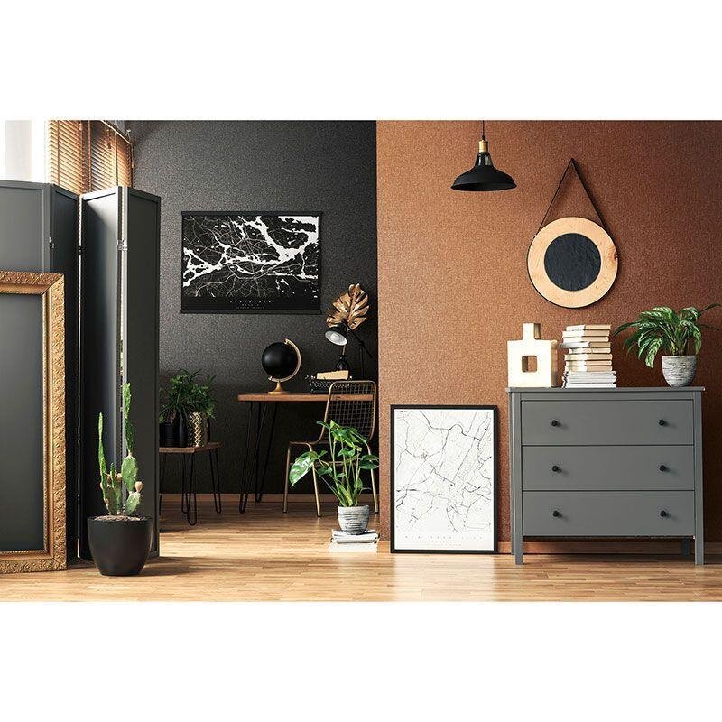 Tapete Braun, Gold Novamur Vliestapete (82333)