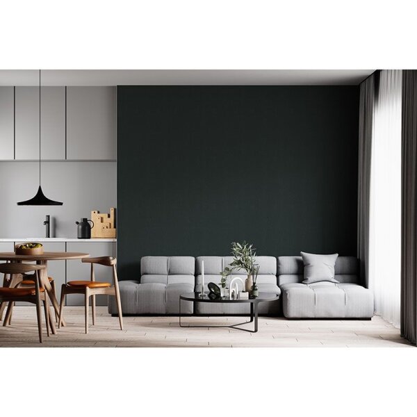 Tapete Schwarz, Anthrazit Novamur Vliestapete (82332)