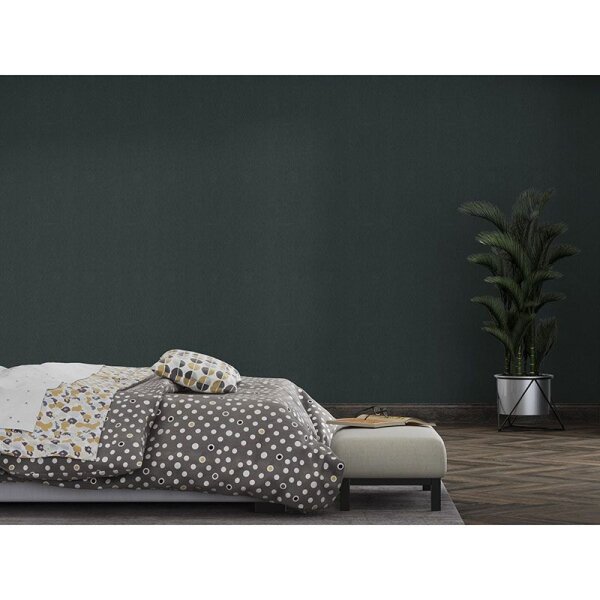 Tapete Schwarz, Anthrazit Novamur Vliestapete (82332)