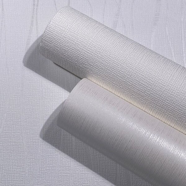 Tapete Weiß Novamur Vliestapete (82329)