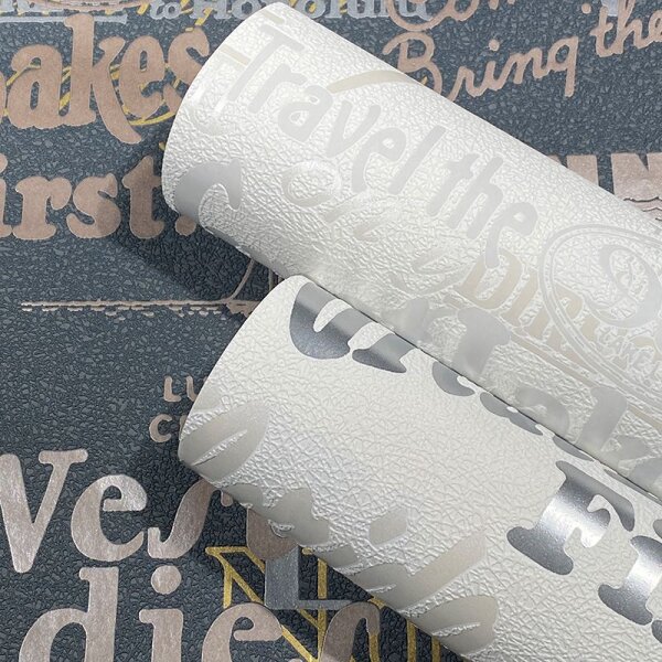 Tapete Beige, Creme, Grau, Silber, Weiß Novamur Vliestapete (82326)