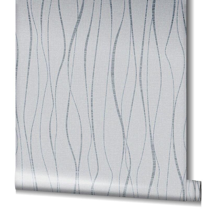 Tapete Grau, Silber Novamur Vliestapete (82320)